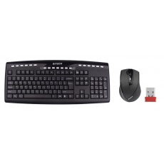A4tech set klávesnice + myš 9200F, bezdrátová, V-Track optická myš, USB, CZ/US A4tech set klávesnice + myš 9200F, bezdrátová, V-Track optická myš, USB, CZ/US