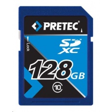 PRETEC Secure Digital SDXC class 10 (10MB/s, 10MB/s ) - 128GB PRETEC Secure Digital SDXC class 10 (10MB/s, 10MB/s ) - 128GB