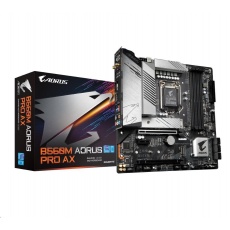 GIGABYTE MB Sc LGA1200 B560M AORUS PRO AX, Intel B560, 4xDDR4, 1xDP, 1xHDMI, WI-FI, mATX GIGABYTE MB Sc LGA1200 B560M AORUS PRO AX, Intel B560, 4xDDR4, 1xDP, 1xHDMI, WI-FI, mATX