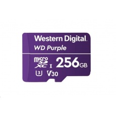 WD MicroSDXC karta 256GB Purple WDD256G1P0C Class 10 (R:100/W:60 MB/s) WD MicroSDXC karta 256GB Purple WDD256G1P0C Class 10 (R:100/W:60 MB/s)