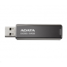 ADATA Flash Disk 32GB UV260, USB 3.2 Gen1, Kovový ,černá ADATA Flash Disk 32GB UV260, USB 3.2 Gen1, Kovový ,černá