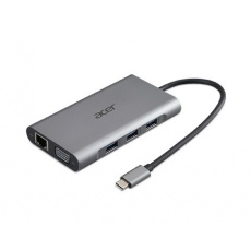 ACER 12v1 Type C dongle: 2 x USB3.2, 2 x USB2.0, 1x SD/TF, 2 x HDMI, 1 x PD, 1 x DP, 1 x RJ45, 1 x 3.5 Audio ACER 12v1 Type C dongle: 2 x USB3.2, 2 x USB2.0, 1x SD/TF, 2 x HDMI, 1 x PD, 1 x DP, 1 x RJ45, 1 x 3.5 Audio