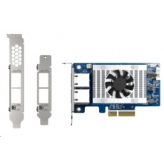 QNAP QXG-10G2T-X710 síťová rozšiřující karta 10GbE, dual-port Intel X710, 4xPCIe pro NAS s PCIe QNAP QXG-10G2T-X710 síťová rozšiřující karta 10GbE, dual-port Intel X710, 4xPCIe pro NAS s PCIe