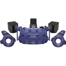 HTC Vive Pro Eye Virtual Reality Headset (Kit), Blue (VR glasses, Controller, built-in audio) HTC Vive Pro Eye Virtual Reality Headset (Kit), Blue (VR glasses, Controller, built-in audio)