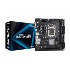 ASRock MB Sc LGA1200 H470M-HDV, Intel H470, 2xDDR4, 1xHDMI, 1xDVI, 1xVGA, mATX ASRock MB Sc LGA1200 H470M-HDV, Intel H470, 2xDDR4, 1xHDMI, 1xDVI, 1xVGA, mATX