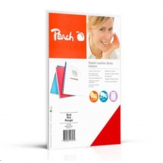 Peach Back Covers A4 270gsm red, leathergrain Peach Back Covers A4 270gsm red, leathergrain