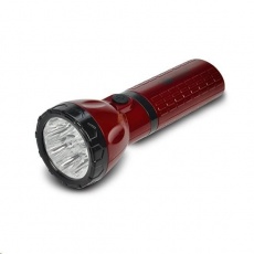 Solight nabíjecí LED svítilna, plug-in, Pb 800mAh, 9x LED, červenočerná Solight nabíjecí LED svítilna, plug-in, Pb 800mAh, 9x LED, červenočerná