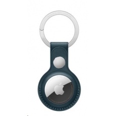 Apple AirTag Leather Key Ring - Baltic Blue Apple AirTag Leather Key Ring - Baltic Blue