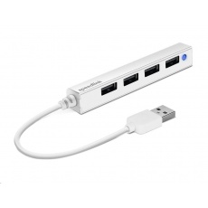 SPEED LINK pasivní rozbočovač SNAPPY SLIM USB Hub, 4-Port, USB, bílá SPEED LINK pasivní rozbočovač SNAPPY SLIM USB Hub, 4-Port, USB, bílá