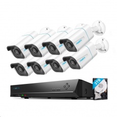 REOLINK bezpečnostní kamerový set s umělou inteligencí RLK16-810B8-A, 4K REOLINK bezpečnostní kamerový set s umělou inteligencí RLK16-810B8-A, 4K