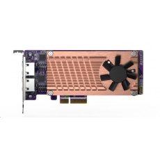 QNAP QM2-2P2G2T rozšiřující karta 2xM.2 2280 SATA SSD, 2x2.5GbE, 4xPCle QNAP QM2-2P2G2T rozšiřující karta 2xM.2 2280 SATA SSD, 2x2.5GbE, 4xPCle