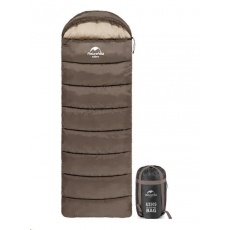 Naturehike U-serie spacák U250 1500g - hnědý Naturehike U-serie spacák U250 1500g - hnědý