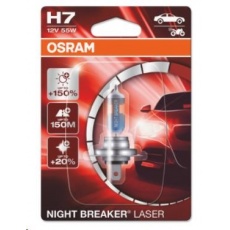 OSRAM autožárovka H7 NIGHT BREAKER® LASER 12V 55W PX26d (Blistr 1ks) OSRAM autožárovka H7 NIGHT BREAKER® LASER 12V 55W PX26d (Blistr 1ks)