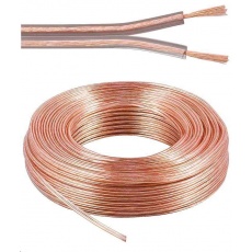 PremiumCord Kabely na propojení reprosoustav 100% CU měď 2x2,5mm 25m PremiumCord Kabely na propojení reprosoustav 100% CU měď 2x2,5mm 25m