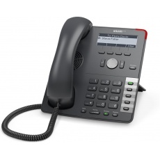 Snom IP telefon D712, 4 SIP, 4-řádkový displej, 10/100/1000 Mbps, PoE Snom IP telefon D712, 4 SIP, 4-řádkový displej, 10/100/1000 Mbps, PoE