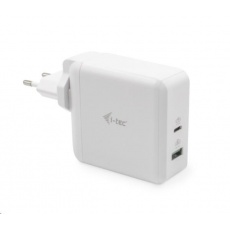 iTec USB-C Travel Charger 60W + USB-A Port 18W - USB cestovní nabíječka iTec USB-C Travel Charger 60W + USB-A Port 18W - USB cestovní nabíječka