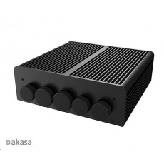 AKASA case Pascal TN, waterproof fanless case, černá AKASA case Pascal TN, waterproof fanless case, černá