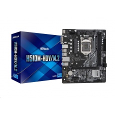 ASRock MB Sc LGA1200 H510M-HDV/M.2, Intel H510, 2xDDR4, 1xHDMI, 1xDVI, 1xVGA, mATX ASRock MB Sc LGA1200 H510M-HDV/M.2, Intel H510, 2xDDR4, 1xHDMI, 1xDVI, 1xVGA, mATX