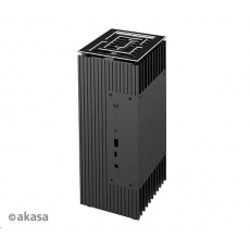 AKASA case Turing A50, fanless case, černá AKASA case Turing A50, fanless case, černá