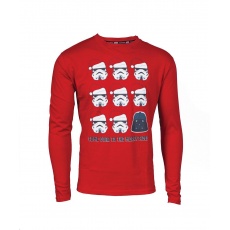 Tričko GLO STAR WARS MERRY X-MAS LONG SLEEVE L Tričko GLO STAR WARS MERRY X-MAS LONG SLEEVE L