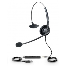 Yealink YHS33-USB náhlavní souprava, konektory 3.5mm jack - USB Yealink YHS33-USB náhlavní souprava, konektory 3.5mm jack - USB
