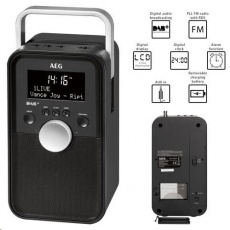 AEG DR 4149 DAB+ Digitální rádio DAB+ AEG DR 4149 DAB+ Digitální rádio DAB+