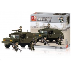Sluban B-9900 Terénní hummer 191 dílků Sluban B-9900 Terénní hummer 191 dílků