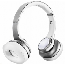 EVOLVEO bezdrátová sluchátka SupremeSound 8EQ, Bluetooth, reproduktor a ekvalizér 2v1, stříbrná EVOLVEO bezdrátová sluchátka SupremeSound 8EQ, Bluetooth, reproduktor a ekvalizér 2v1, stříbrná