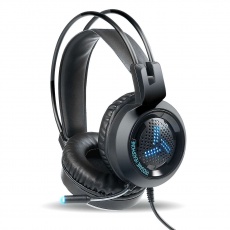 OMEGA herní sluchátka VARR Gaming Colorful Breathing Headset, USB, 2x3.5, black/černá OMEGA herní sluchátka VARR Gaming Colorful Breathing Headset, USB, 2x3.5, black/černá