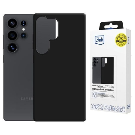 3mk Hardy MagSilicone pro Samsung Galaxy S25 Ultra Black