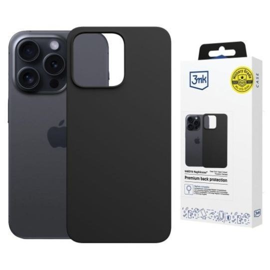 3mk Hardy MagSilicone pro Apple iPhone 16 Pro Max Graphite