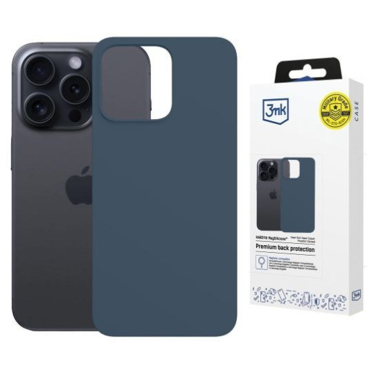 3mk Hardy MagSilicone pro Apple iPhone 15 Pro Max Royal Blue