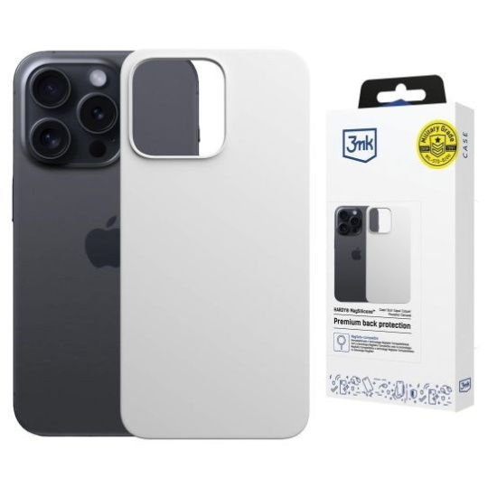 3mk Hardy MagSilicone pro Apple iPhone 13 Pro Silver-White