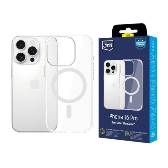 3mk EverClear MagCase pro Apple iPhone 16 Pro