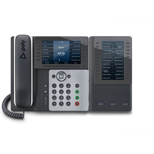 Poly Edge E550 IP telefon, PoE