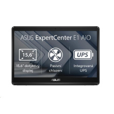 ASUS PC AiO ExpertCenter E1 (E1600WKAT-BA076M),N4500,15,6" FHD, 4GB,128GB SSD,Intel UHD,RS-232,No OS,UPS,Black