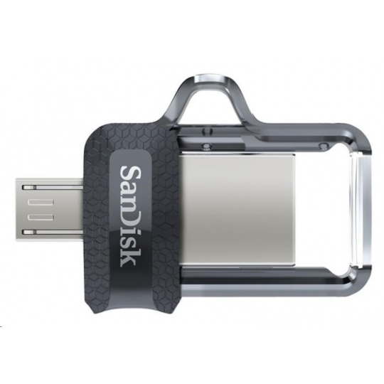 SanDisk Flash Disk 64GB Ultra, Dual USB Drive m3.0, OTG