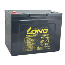 LONG baterie 12V 75Ah M6 HighRate LongLife 12 let (KPH75-12N) LONG baterie 12V 75Ah M6 HighRate LongLife 12 let (KPH75-12N)