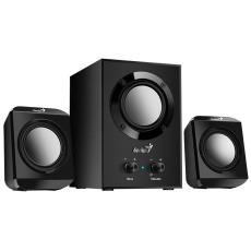 GENIUS reproduktory SW-2.1 300/ 2.1/ 10 W/ černá GENIUS reproduktory SW-2.1 300/ 2.1/ 10 W/ černá