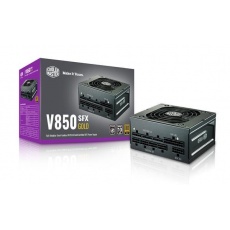 Cooler Master zdroj V850 SFX, 92mm, 80+ Gold, Plně modulární, SFX 3.42 Cooler Master zdroj V850 SFX, 92mm, 80+ Gold, Plně modulární, SFX 3.42