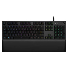 Logitech Mechanical Gaming Keyboard G513 LIGHTSYNC RGB - CARBON - GX Brown - TACTILE - US INT'L - USB Logitech Mechanical Gaming Keyboard G513 LIGHTSYNC RGB - CARBON - GX Brown - TACTILE - US INT'L - USB