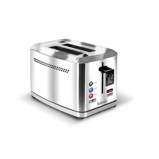 Salente ToastMax topinkovač s digitálním displejem, nerezová