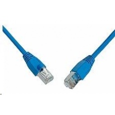 Solarix Patch kabel CAT5E SFTP PVC 0,5m modrý snag-proof C5E-315BU-0,5MB Solarix Patch kabel CAT5E SFTP PVC 0,5m modrý snag-proof C5E-315BU-0,5MB