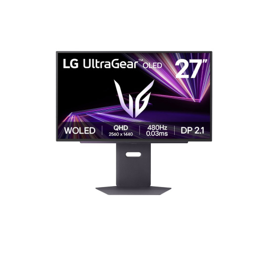 LG MT OLED 27" 27GX790A-B - OLED panel, 2560x1440, 0,03ms, 480Hz, G-Sync, HDMI, DP, USB, pivot