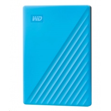 WD My Passport Portable 2TB, Externí HDD, USB 3.0, modrá WD My Passport Portable 2TB, Externí HDD, USB 3.0, modrá