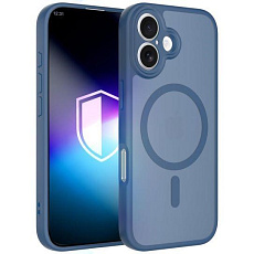 3mk ochranný kryt Misty MagCase Blue pro Apple iPhone 16 3mk ochranný kryt Misty MagCase Blue pro Apple iPhone 16