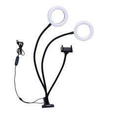 Doerr Selfie Dual RingLight SLR-12 videosvětla pro SmartPhone Doerr Selfie Dual RingLight SLR-12 videosvětla pro SmartPhone
