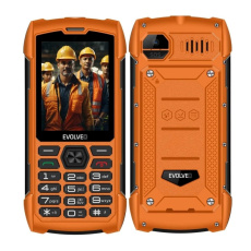 EVOLVEO StrongPhone H1, vodotěsný odolný Dual SIM telefon, oranžová EVOLVEO StrongPhone H1, vodotěsný odolný Dual SIM telefon, oranžová