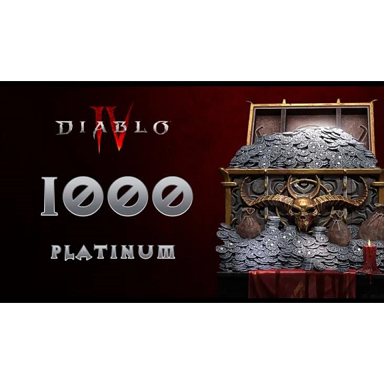 Diablo IV - 1000 szt. Platyny (Xbox One/Series X) Diablo IV - 1000 szt. Platyny (Xbox One/Series X)