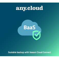 Anycloud BaaS | BaaS for Veeam Storage (1TB/1M) Anycloud BaaS | BaaS for Veeam Storage (1TB/1M)